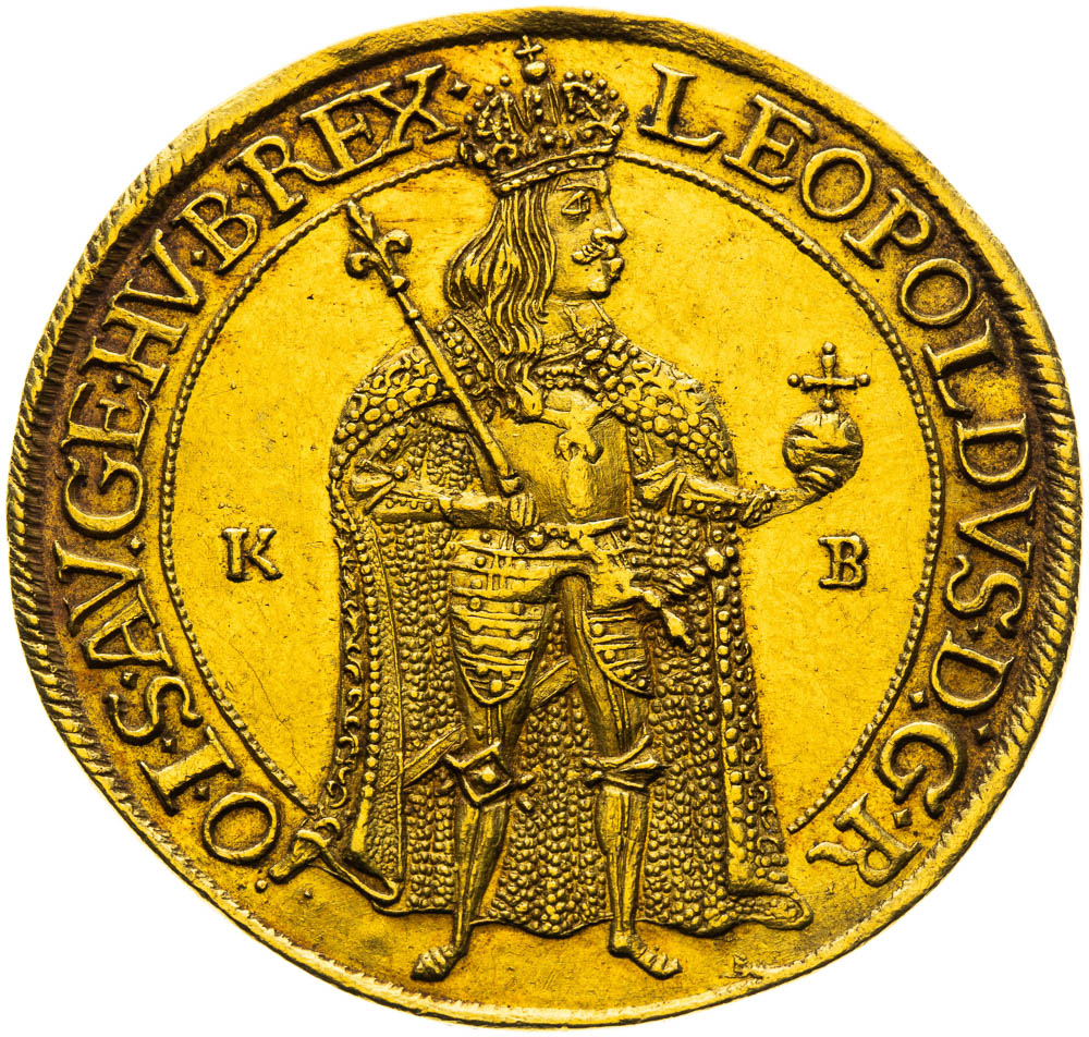 5 Ducats 1669 - front