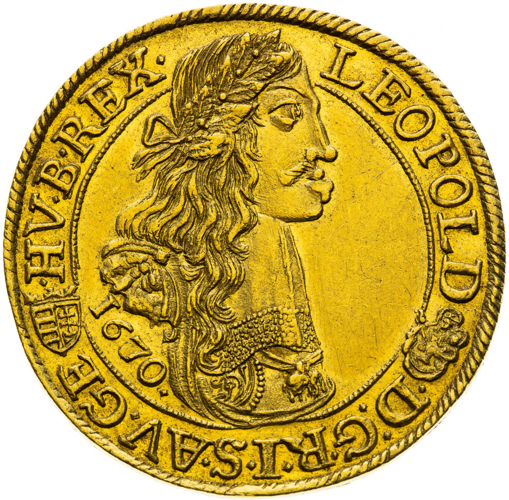 5 Ducats 1670 - front