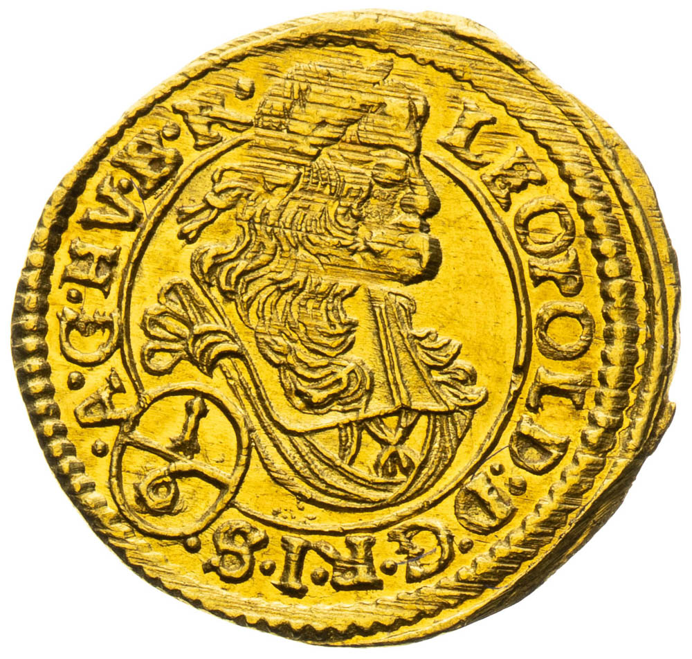 1/6 Dukát 1679 - avers