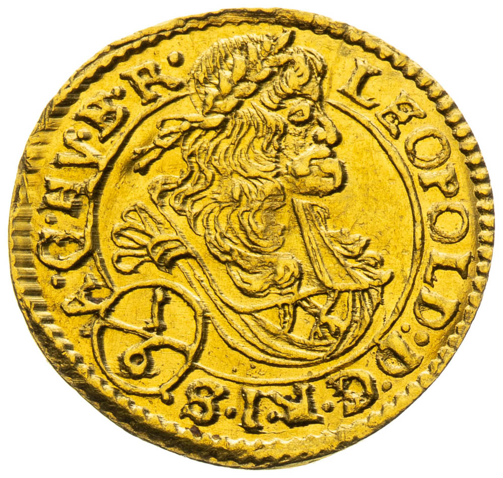 1/6 Dukát 1686 - avers