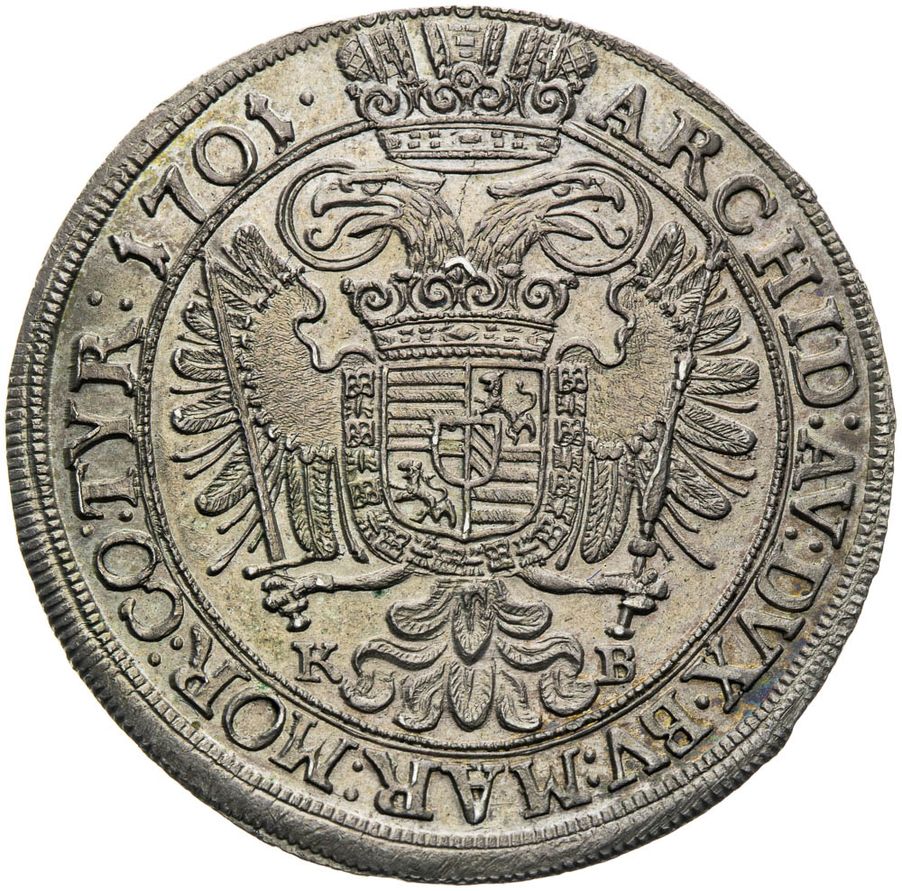 1/2 Tolar 1701 - revers