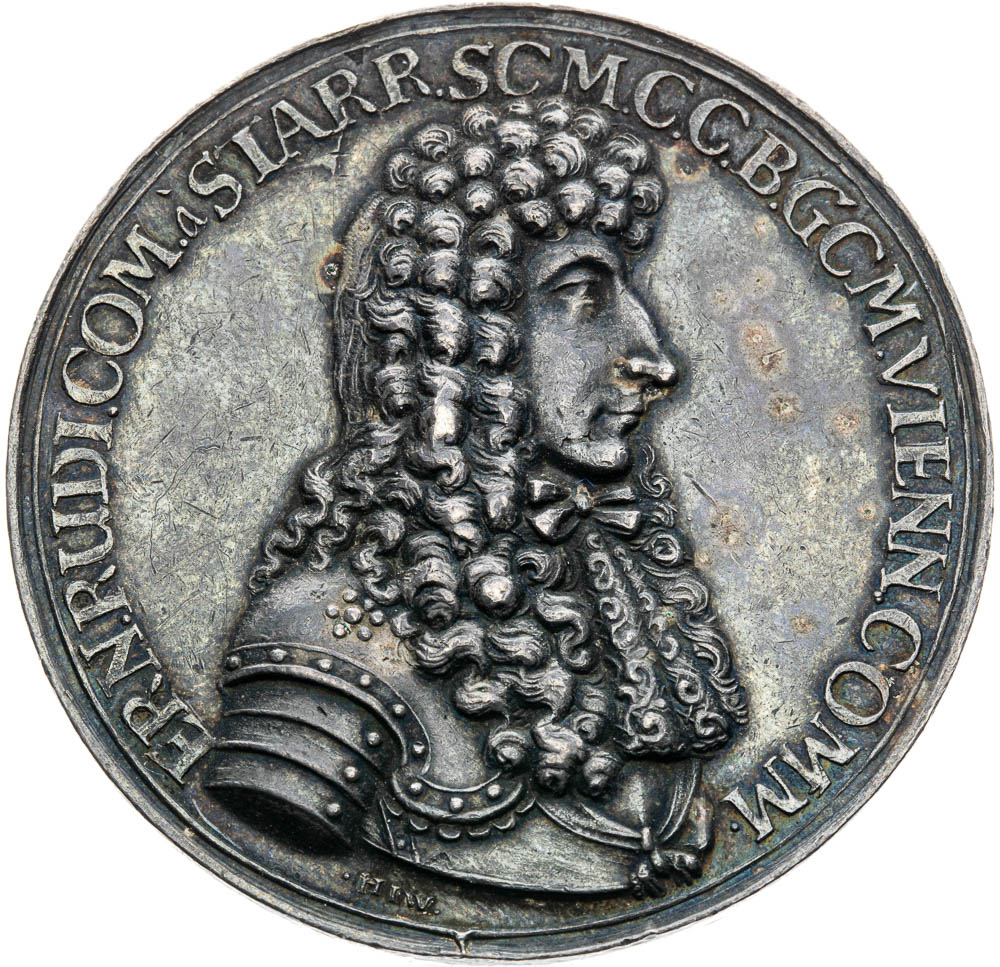 Stříbrná medaile 1683 - avers