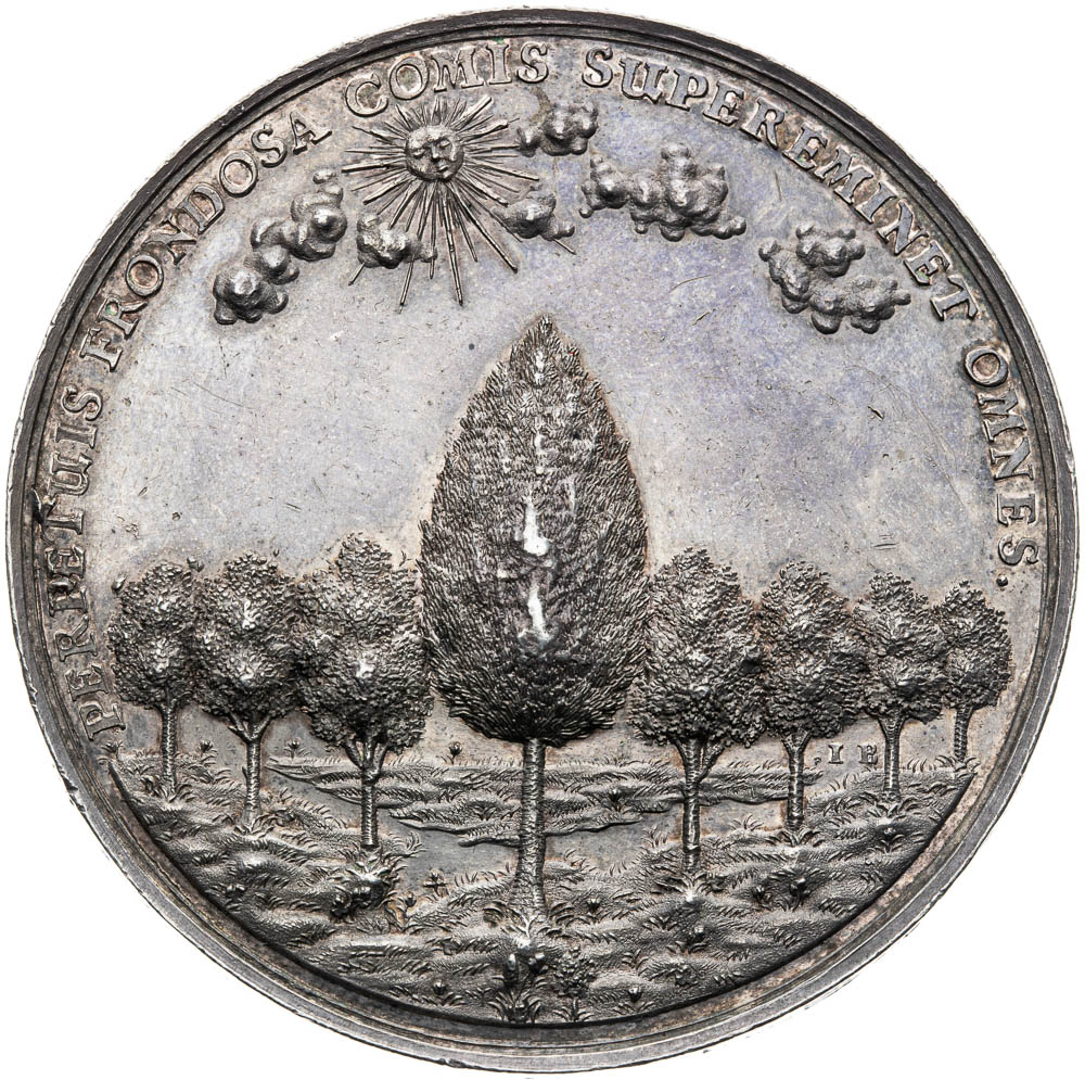 Stříbrná medaile (1685) - revers