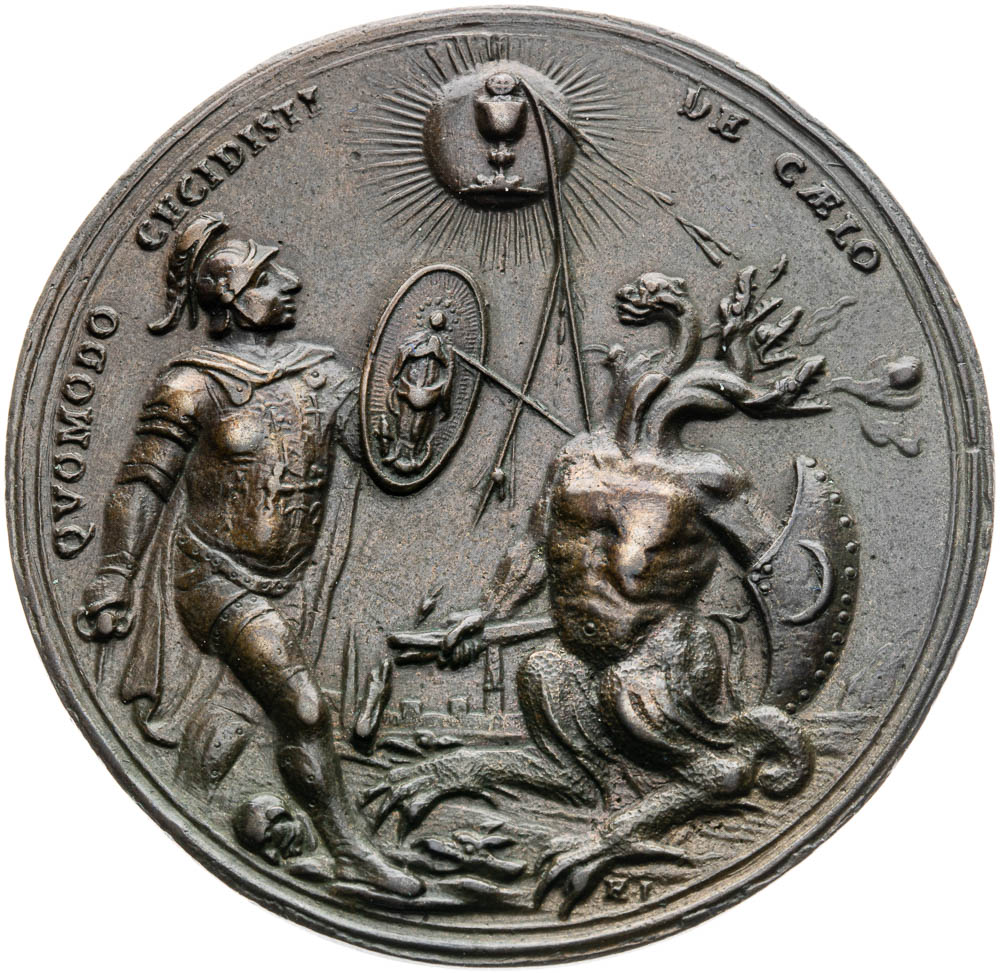 Medaile 1686 - revers