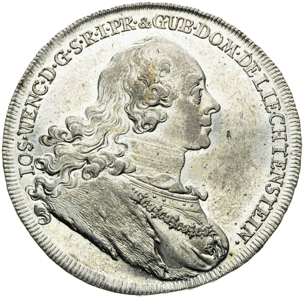 1/2 Tolar 1758 - avers