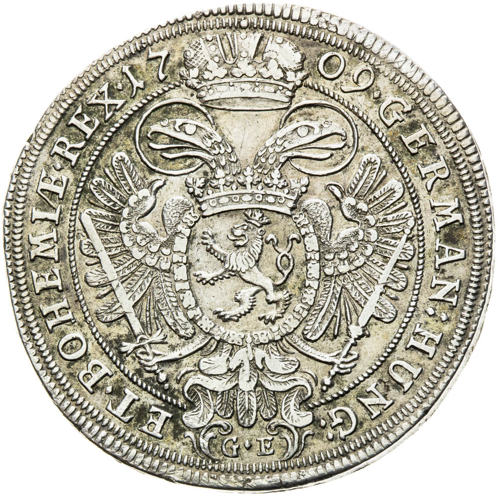 1/2 Tolar 1709 - revers