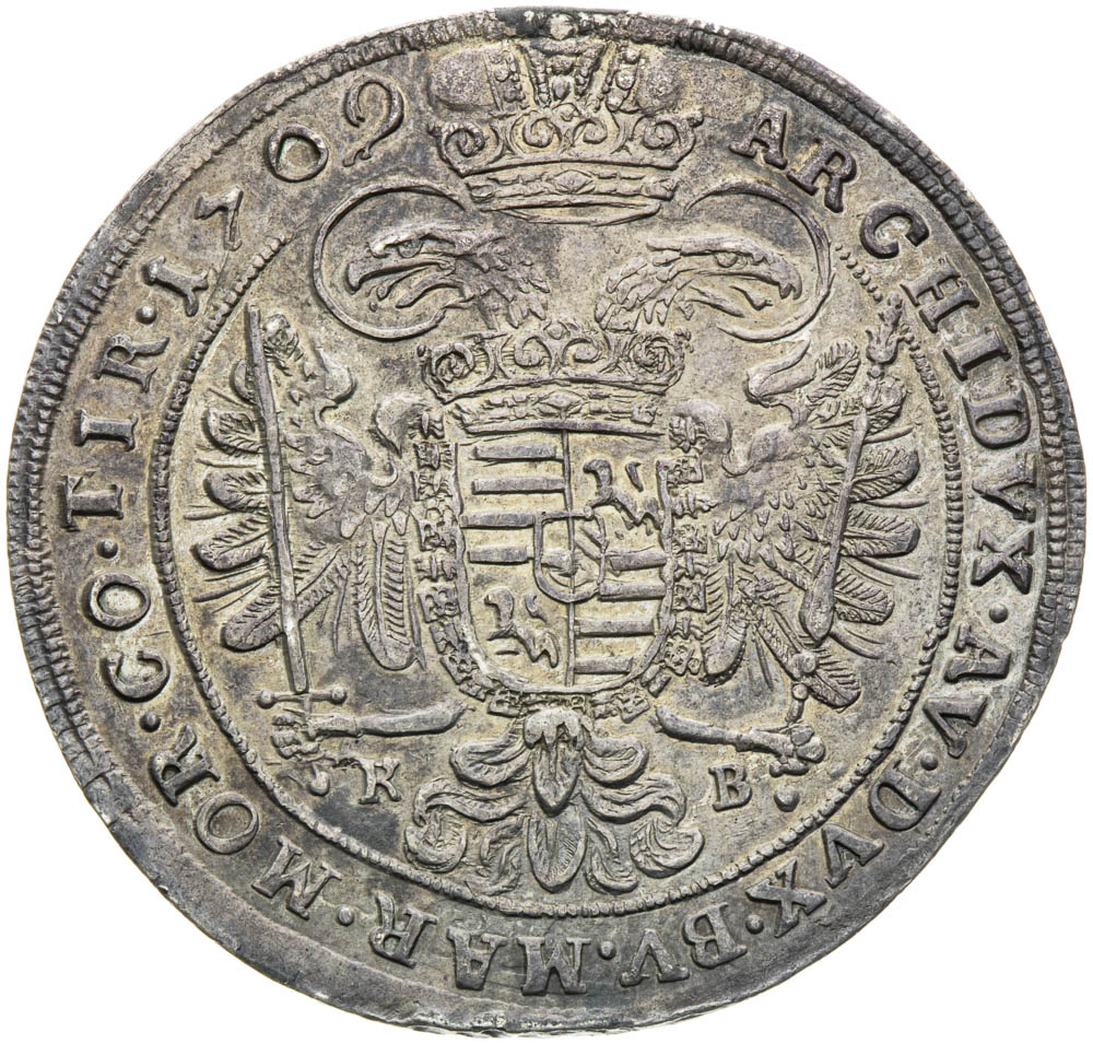 1/2 Tolar 1709 - revers