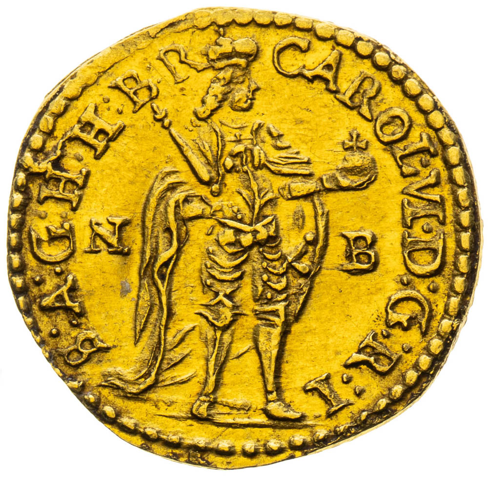 1/4 Dukát 1735 - avers