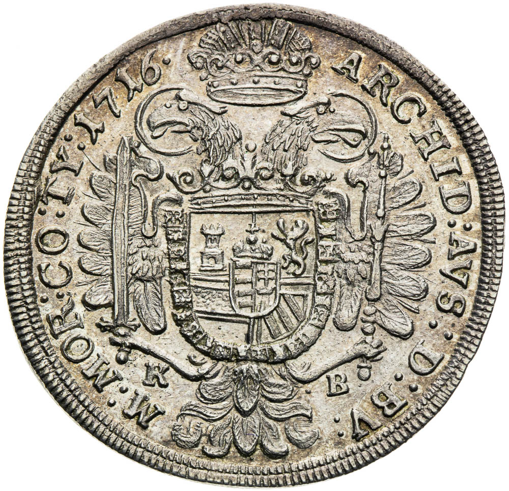 1/2 Tolar 1716 - revers