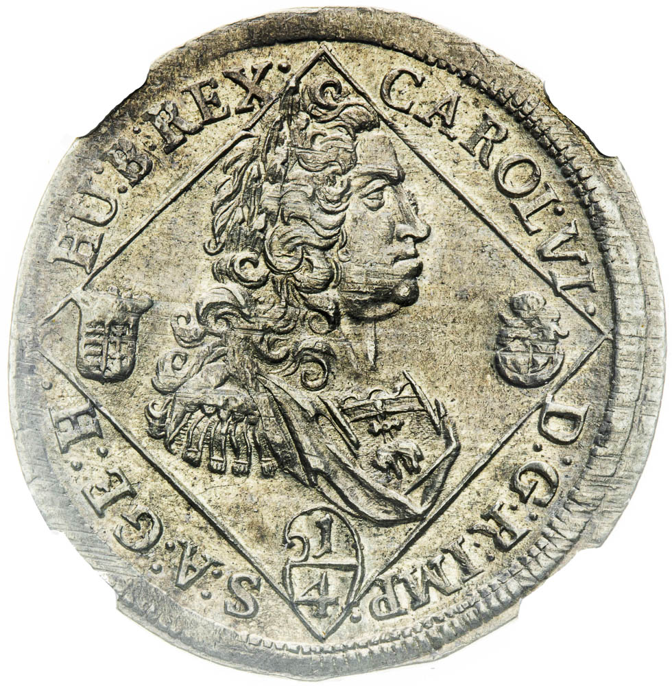 1/4 Tolar 1732 - avers