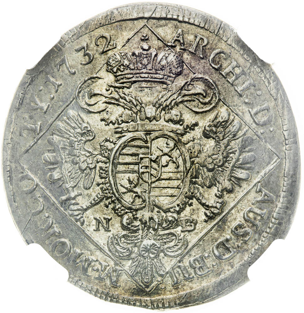 1/4 Tolar 1732 - revers