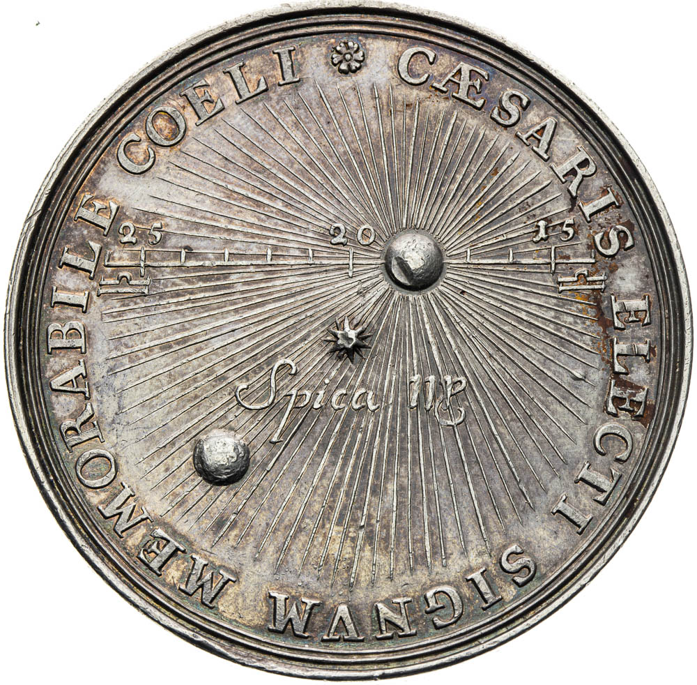 Stříbrná medaile 1711 - revers