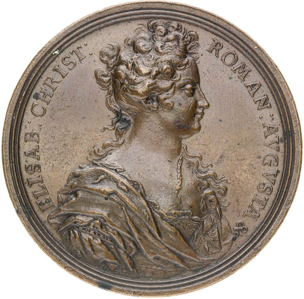 Medaile 1716 - avers