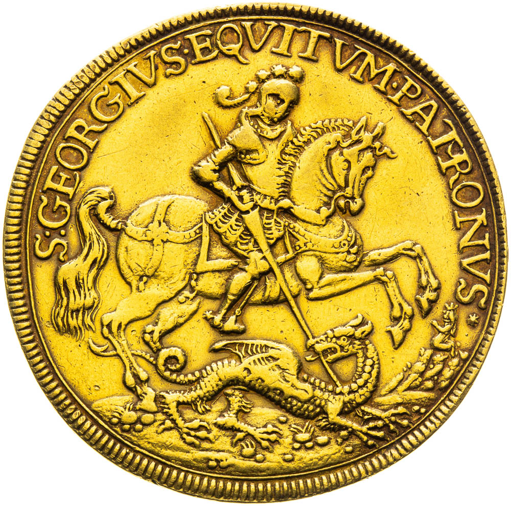 Zlatá medaile (10 Dukát) - avers