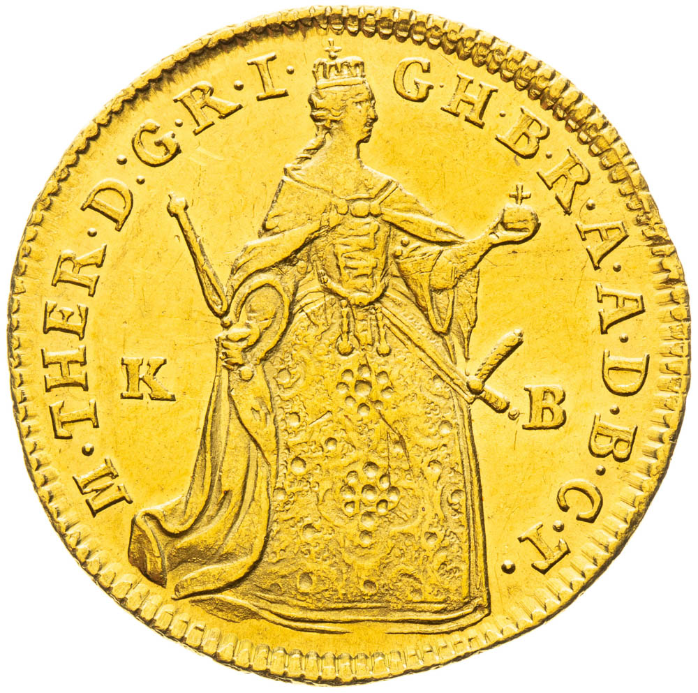 Dukát 1765 - avers