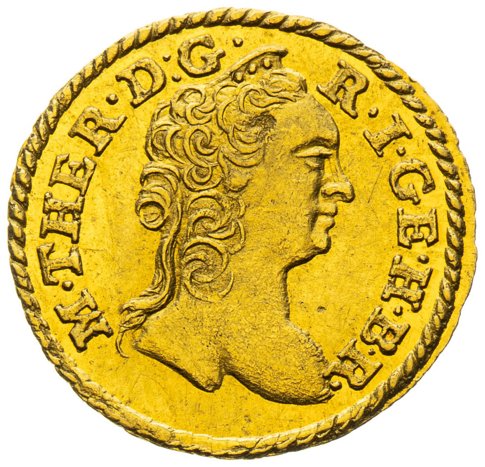 1/4 Dukát 1752 - avers
