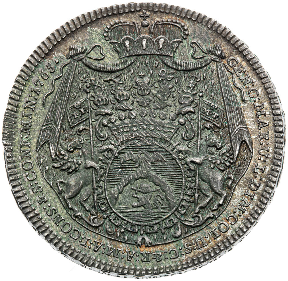 1/2 Tolar 1765 - revers