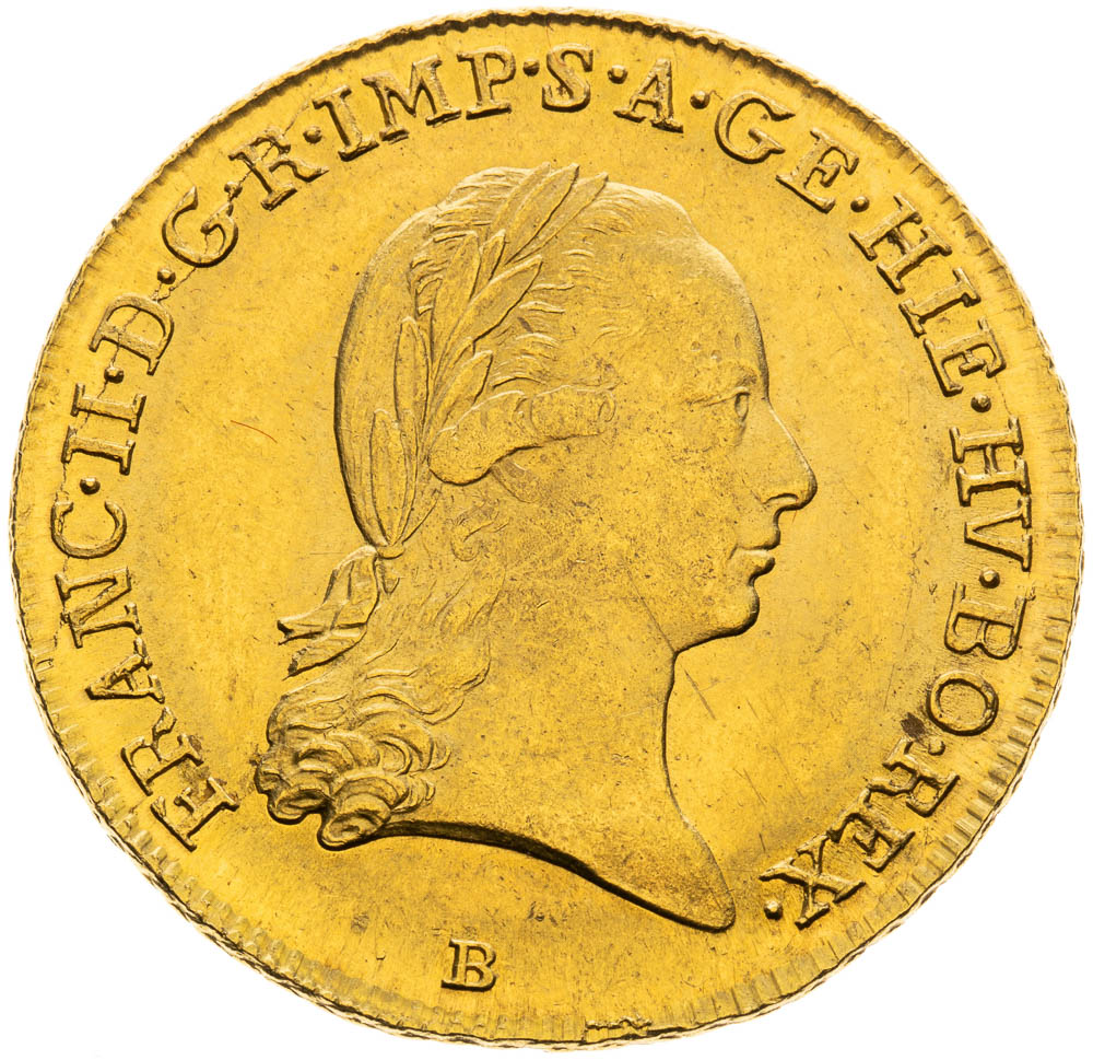 Sovrano 1796 - averz