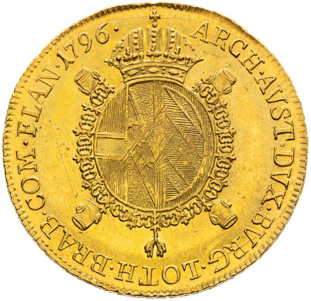 Sovrano 1796 - reverz