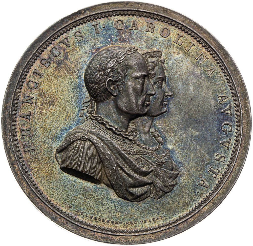 Stříbrná medaile 1833 - avers