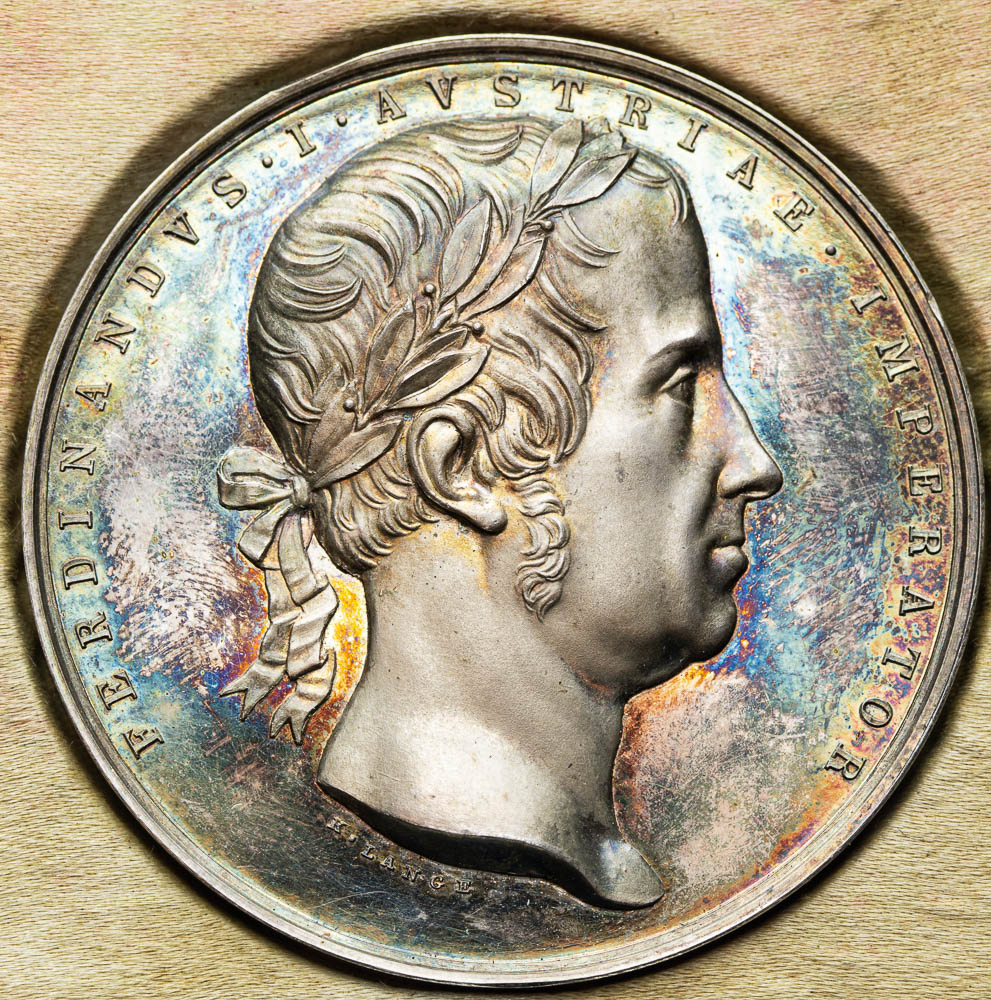 Stříbrná medaile 1846 - avers