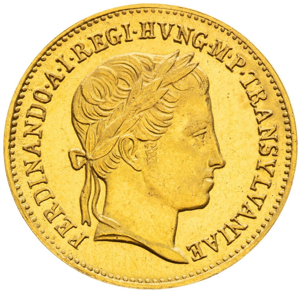 Zlatý žeton 1837 (Dukát) - avers