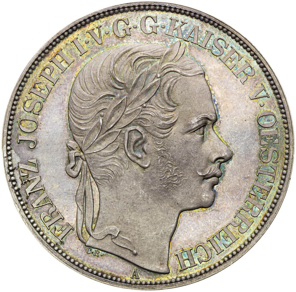 Spolkový 2 Tolar 1857 - avers