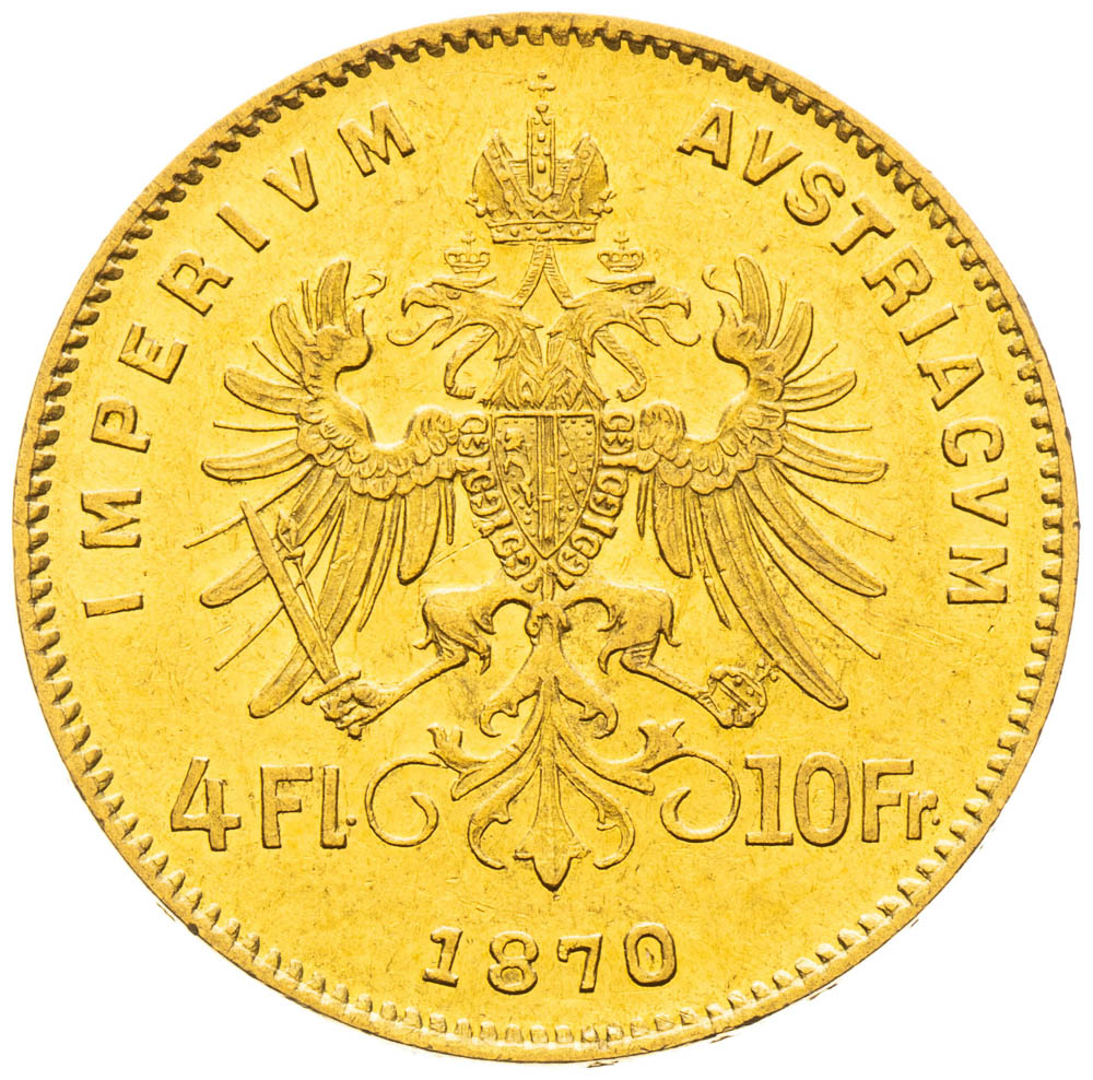 4 Zlatník 1870 - revers