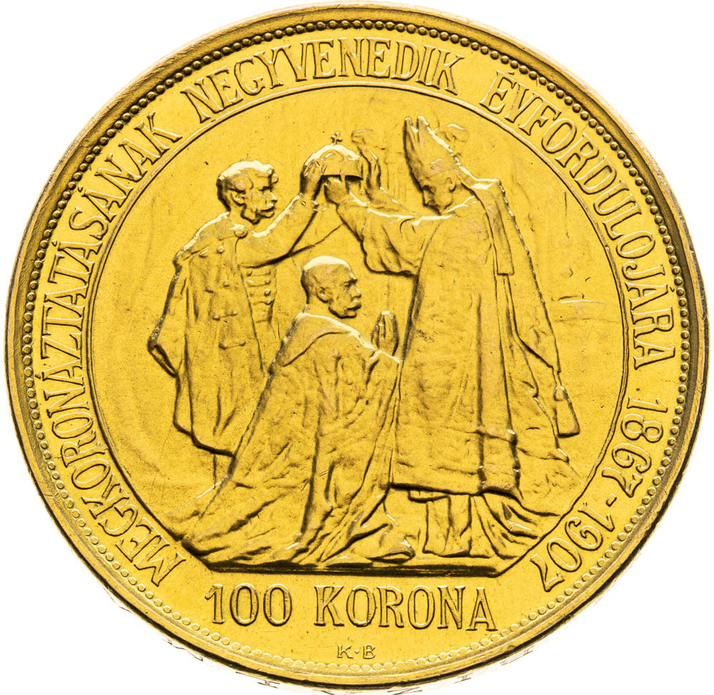 100 Korona 1907 - revers