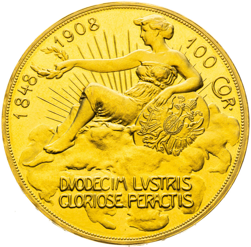 100 Korona 1908 - revers