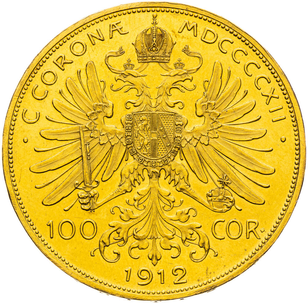 100 Korona 1912 - revers