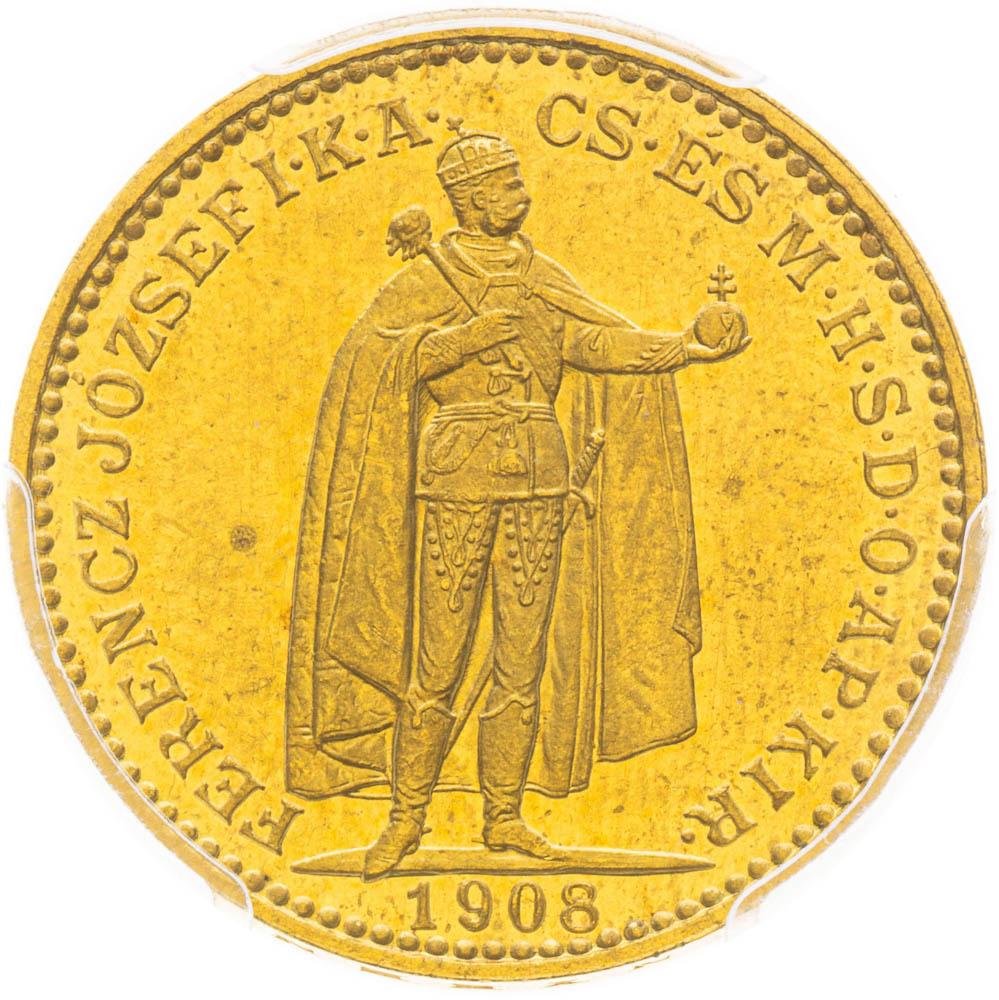 20 Korona 1908 - avers