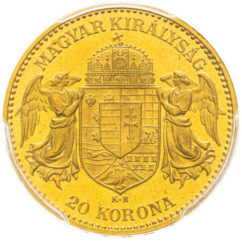 20 Korona 1908 - revers