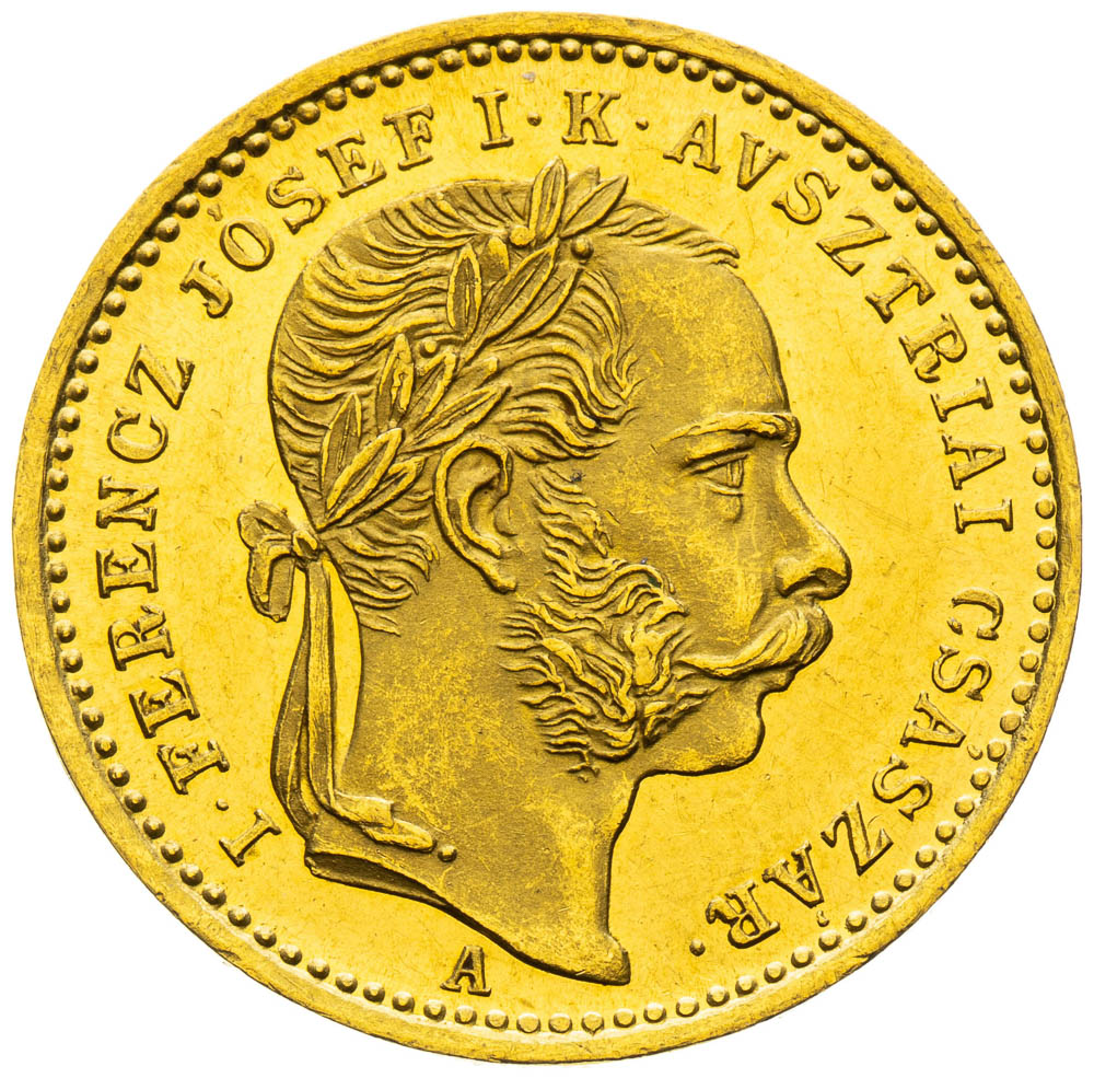 Zlatý žeton 1867 (Dukát) - avers