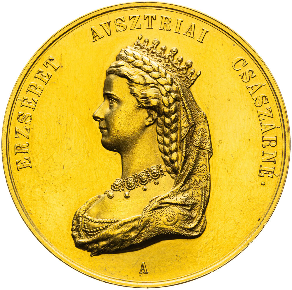 Zlatá medaile 1867 (15 Dukát) - avers
