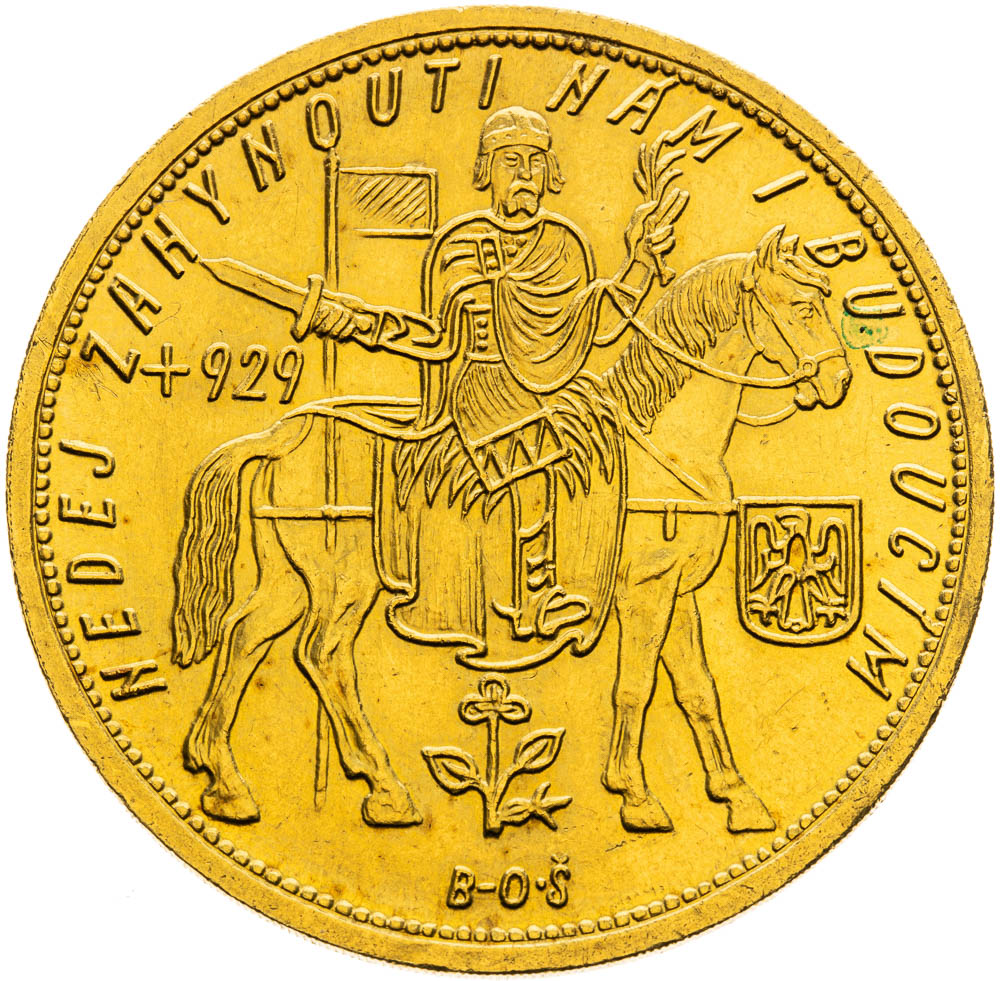 10 Dukát 1929 - avers