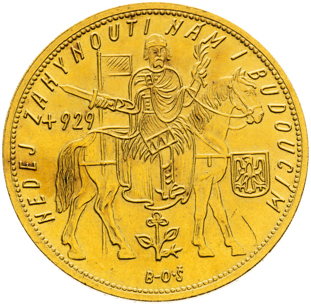 5 Dukát 1929 - avers