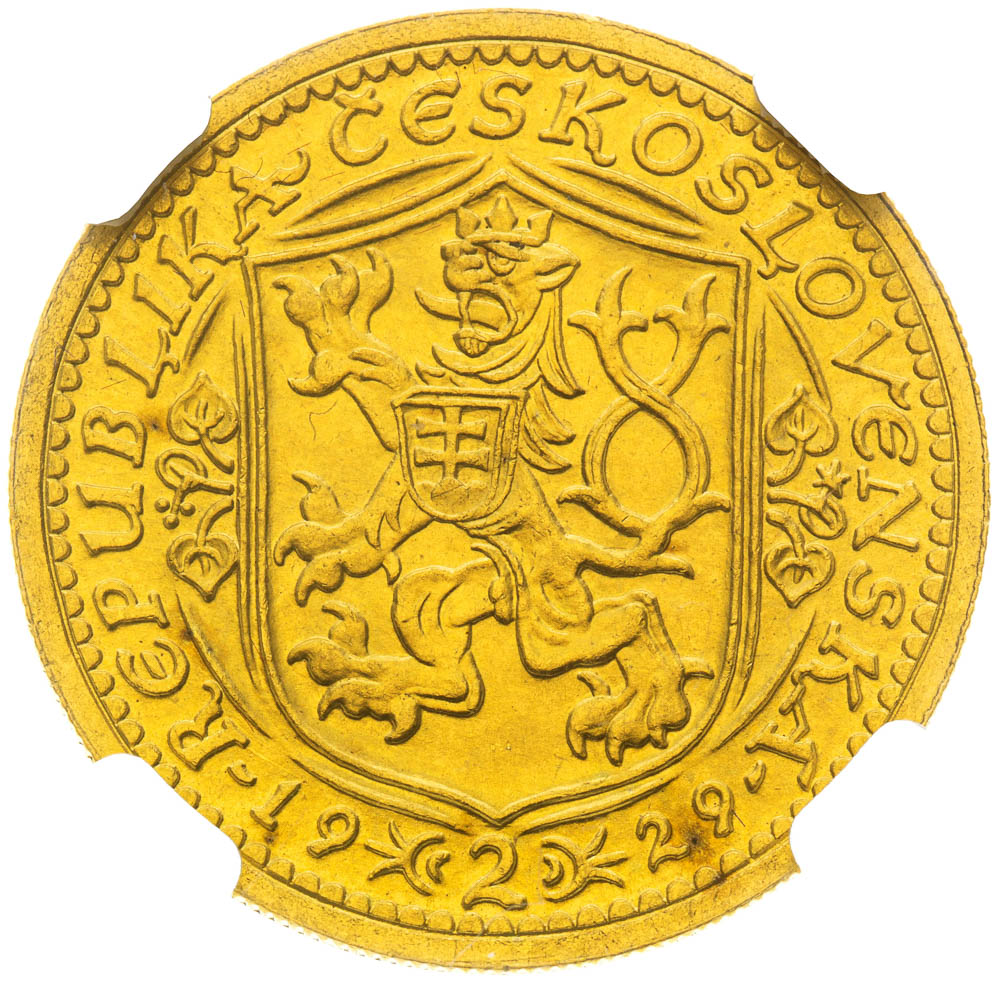 2 Dukát 1929 - revers