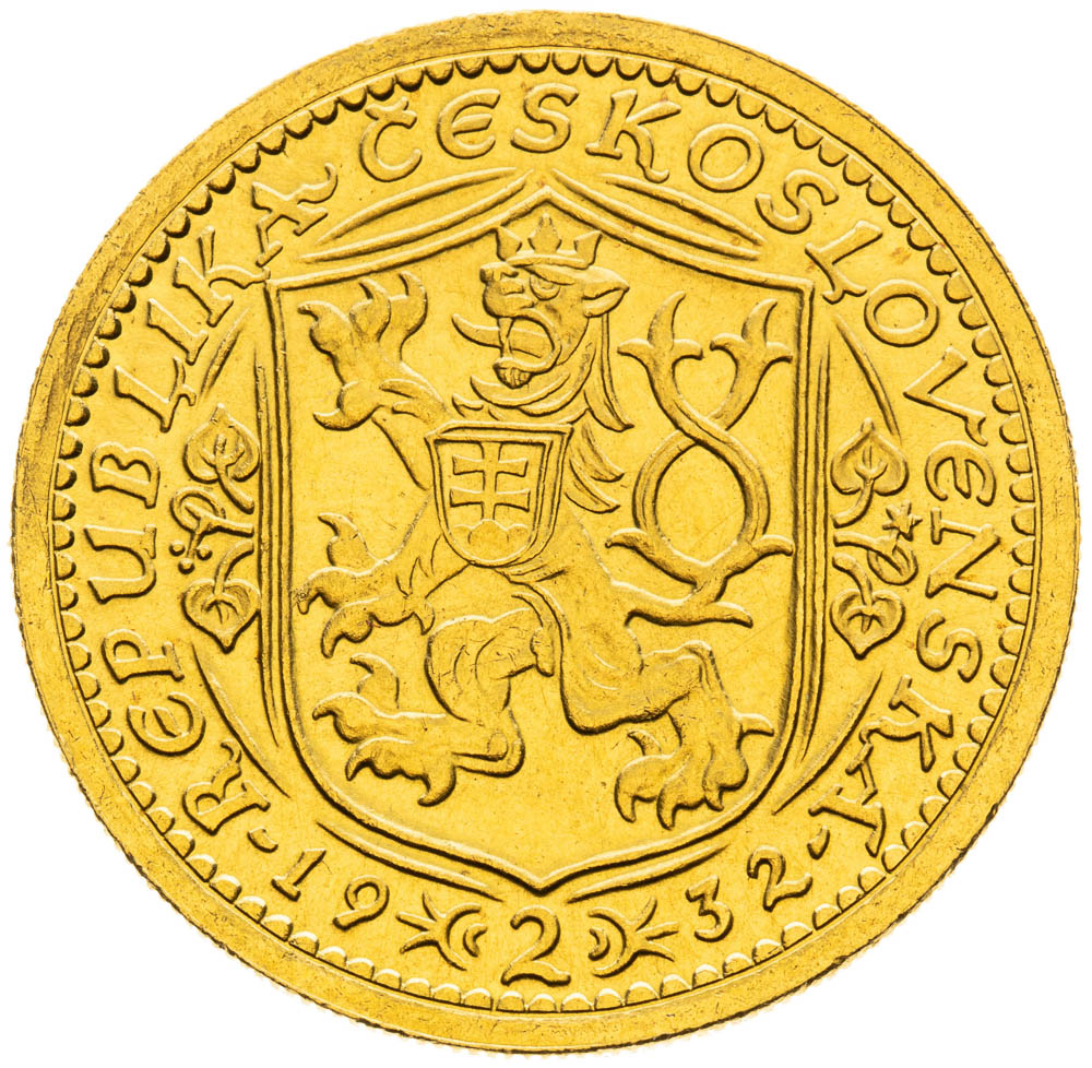 2 Dukát 1932 - revers