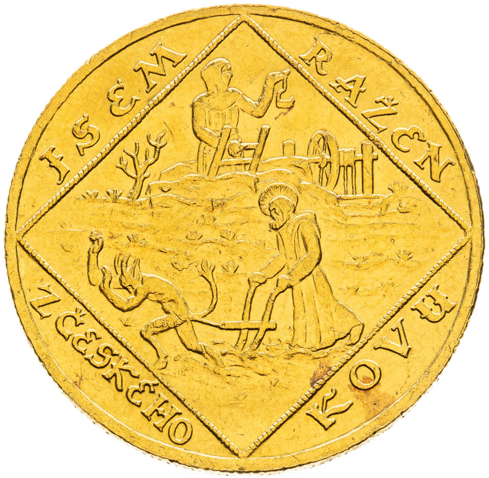 Zlatá medaile 1928 (4 Dukát) - avers