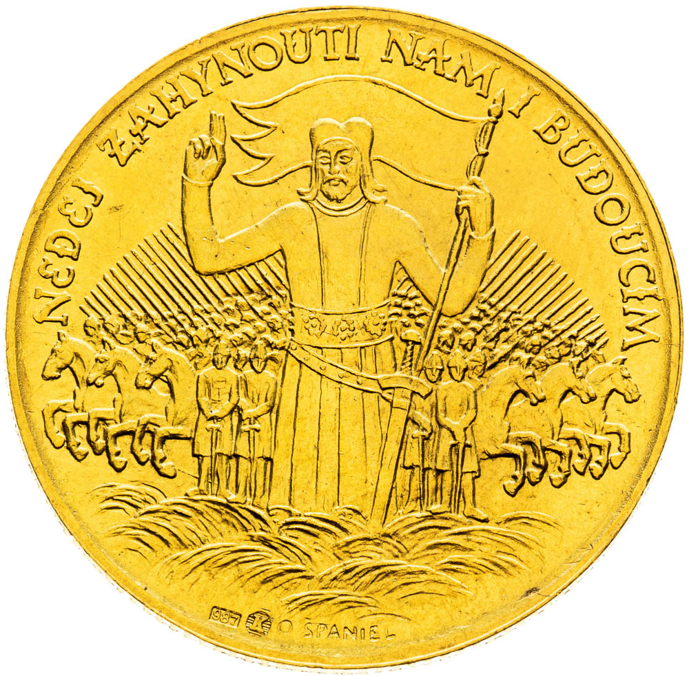 Zlatá medaile 1929 (3 Dukát) - revers