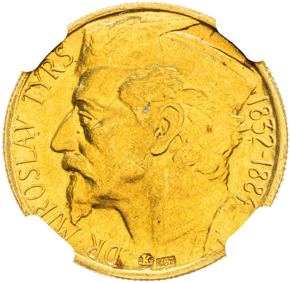 Zlatá medaile 1932 (Dukát) - avers