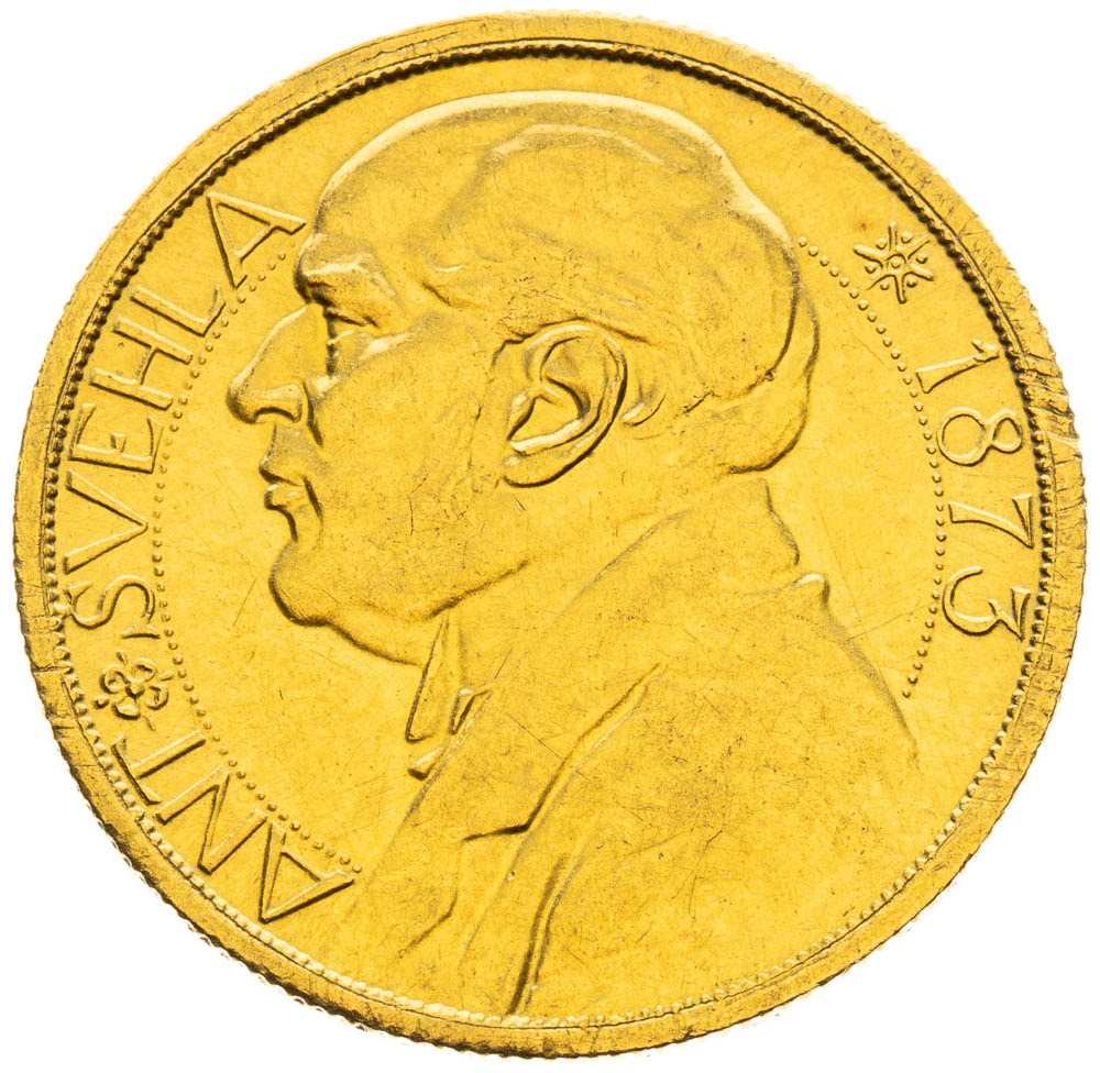 Zlatá medaile 1933 (Dukát) - avers