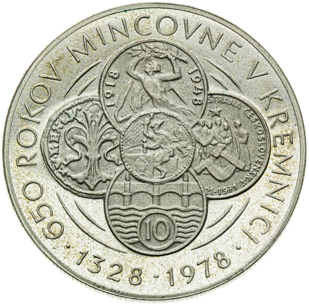 50 Kčs 1978 (zkušební ražba) - avers