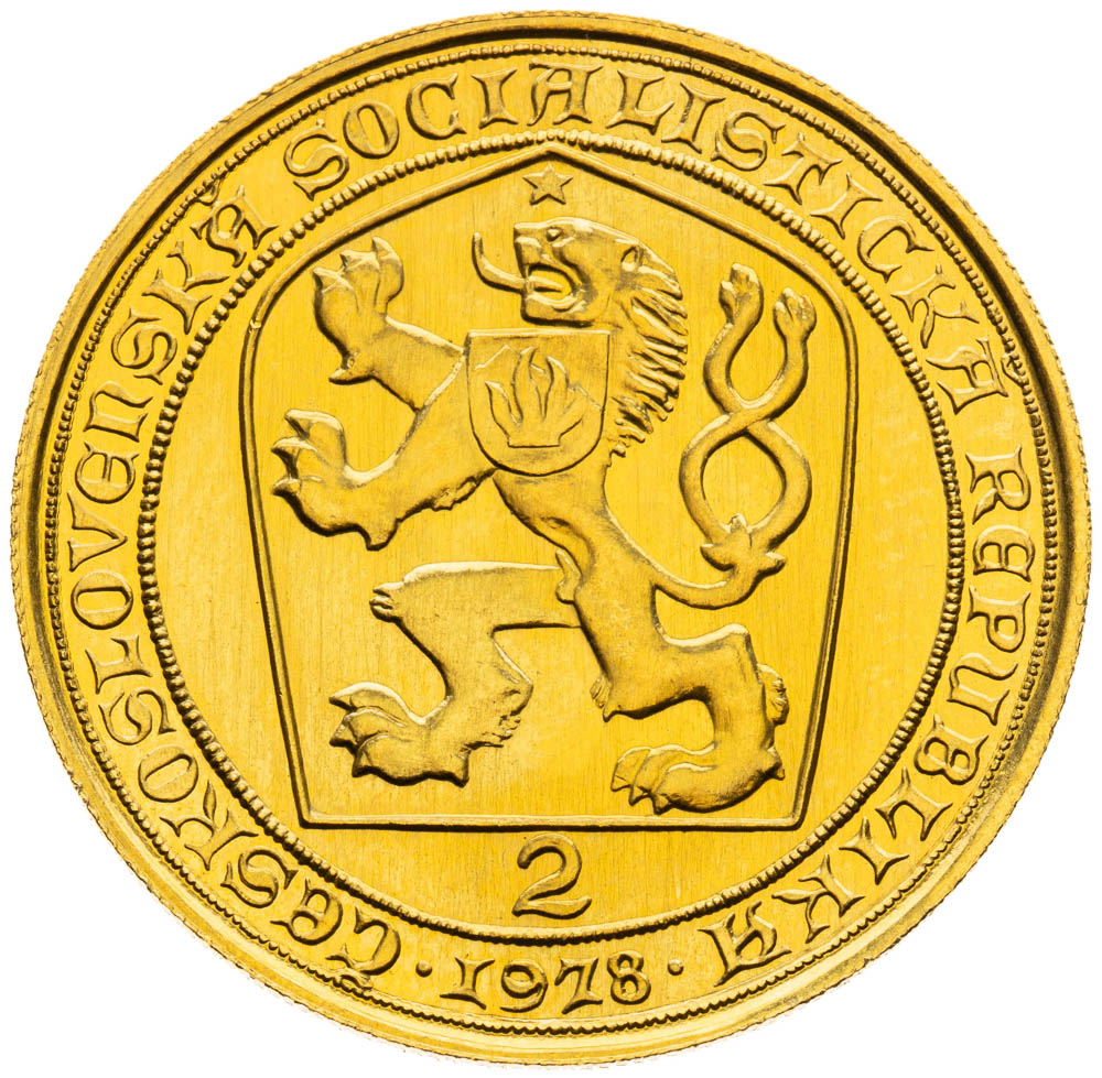 2 Dukát 1978 - revers