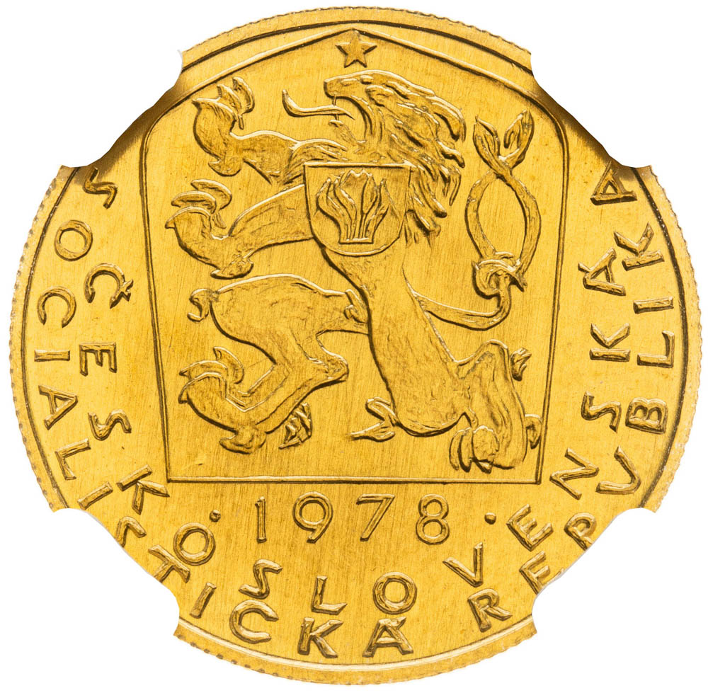 Dukát 1978 - revers