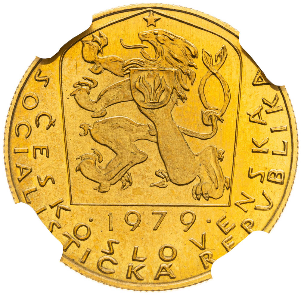 Dukát 1979 - revers