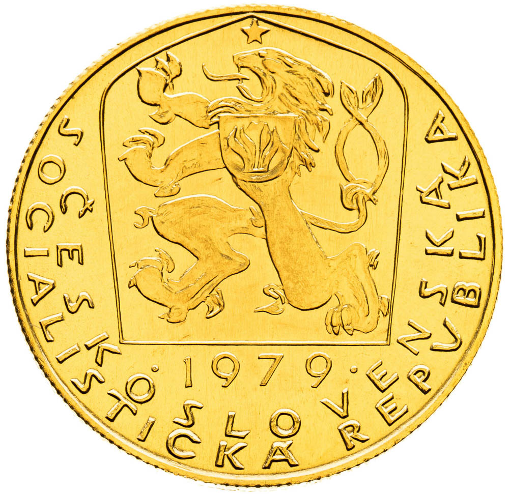 Dukát 1979 - revers