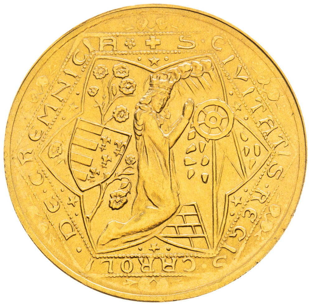 Zlatá medaile 1934/1971 (Dukát) - avers