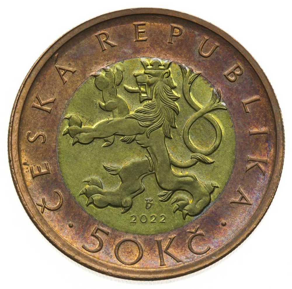 50 Kč 2022 (chyboražba) - revers